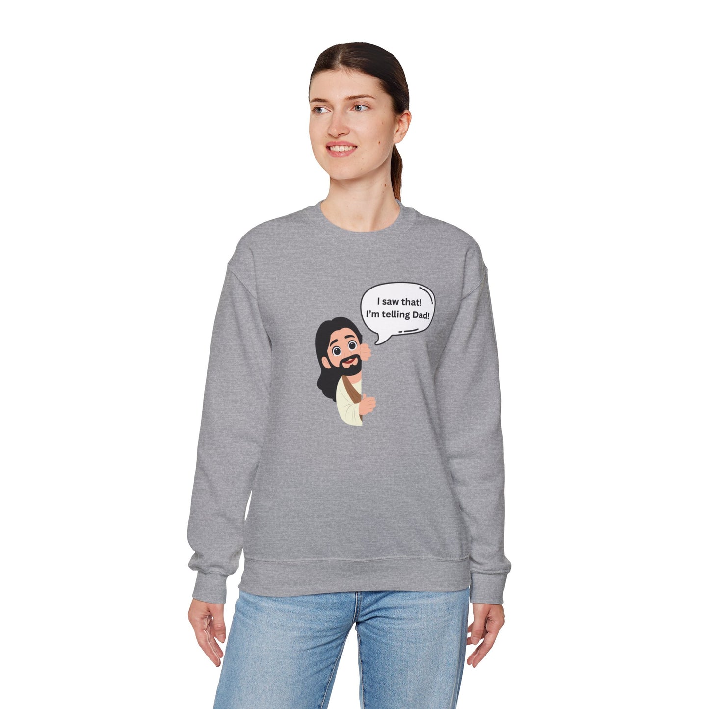 I saw that! Crewneck