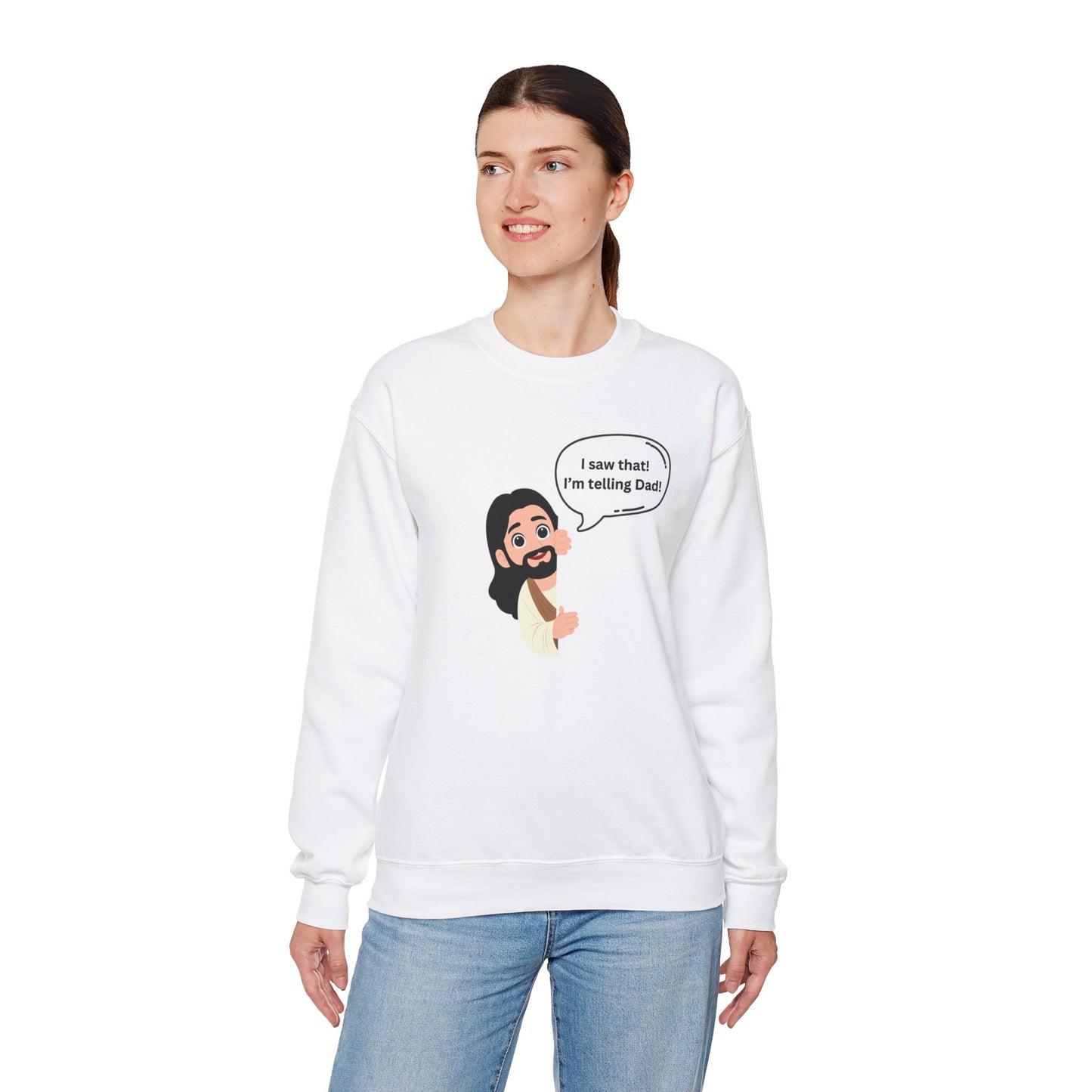 I saw that! Crewneck