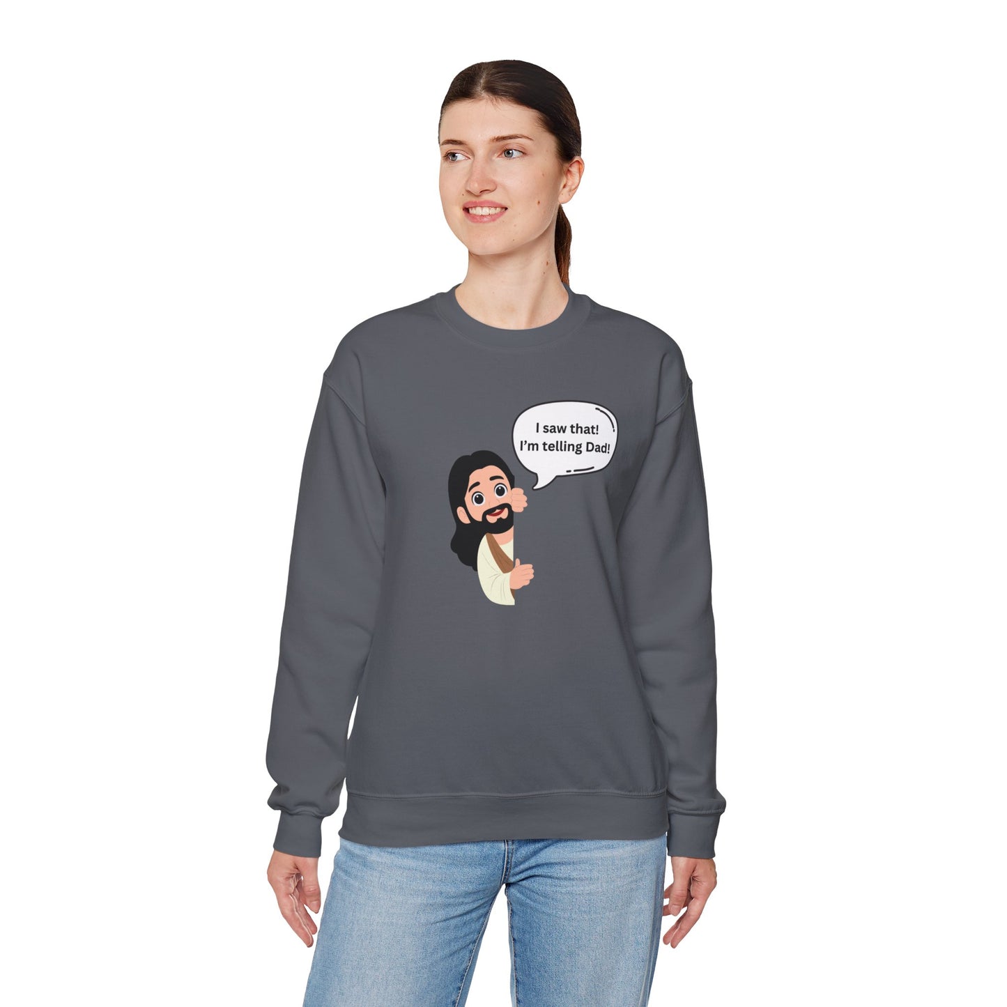 I saw that! Crewneck