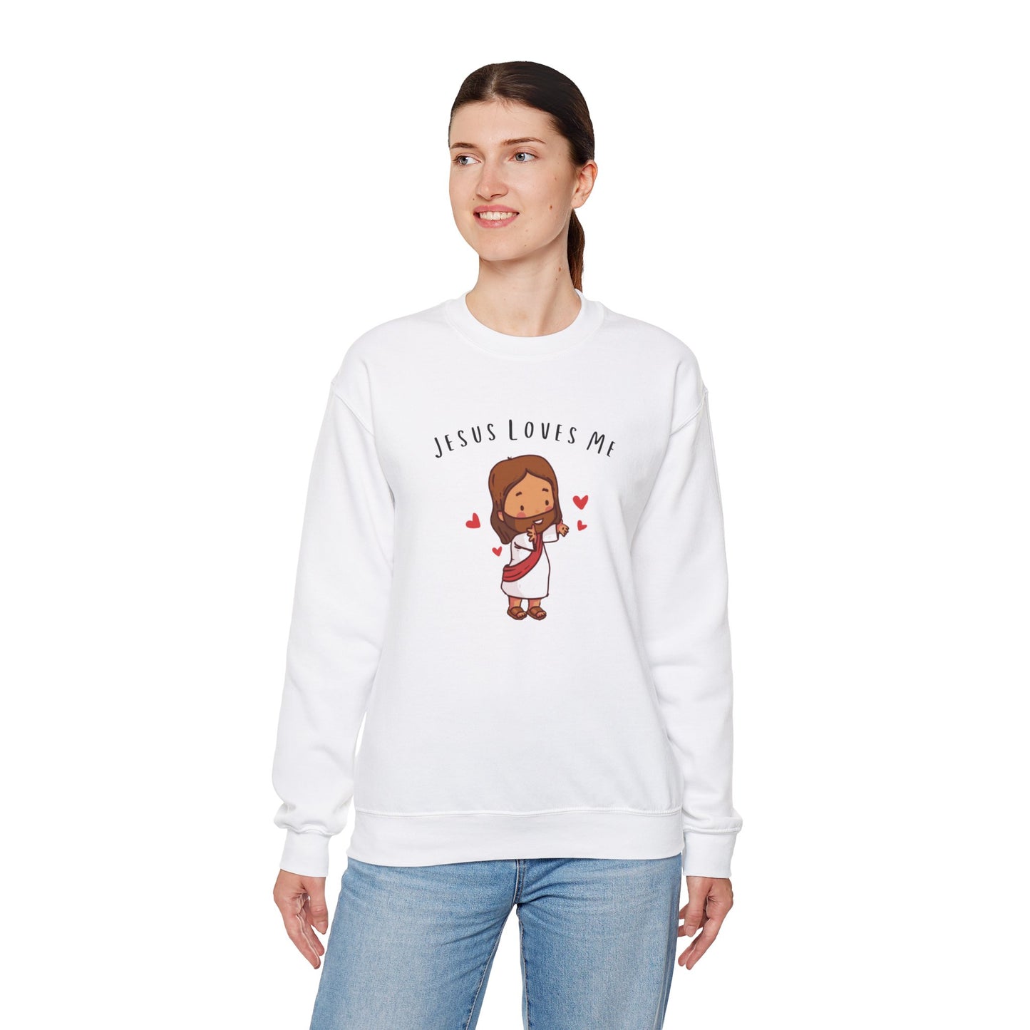 Jesus Loves Me Crewneck