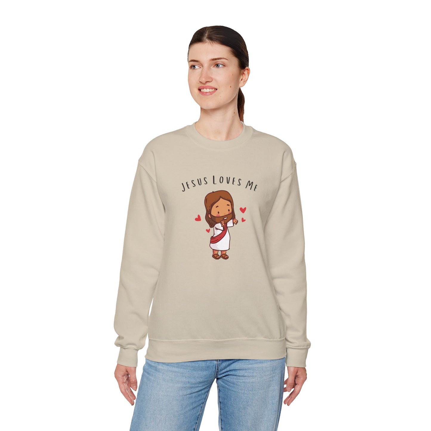 Jesus Loves Me Crewneck