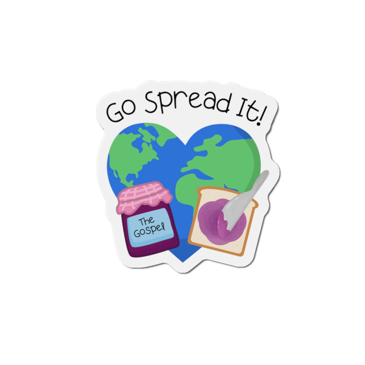 Go Spread It! Magnet