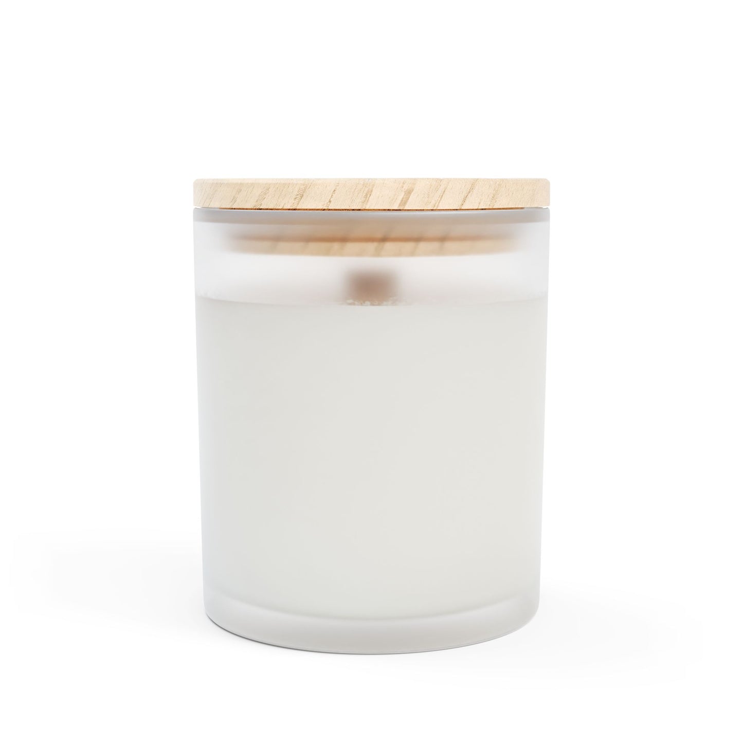 He Is Risen Frosted Candle