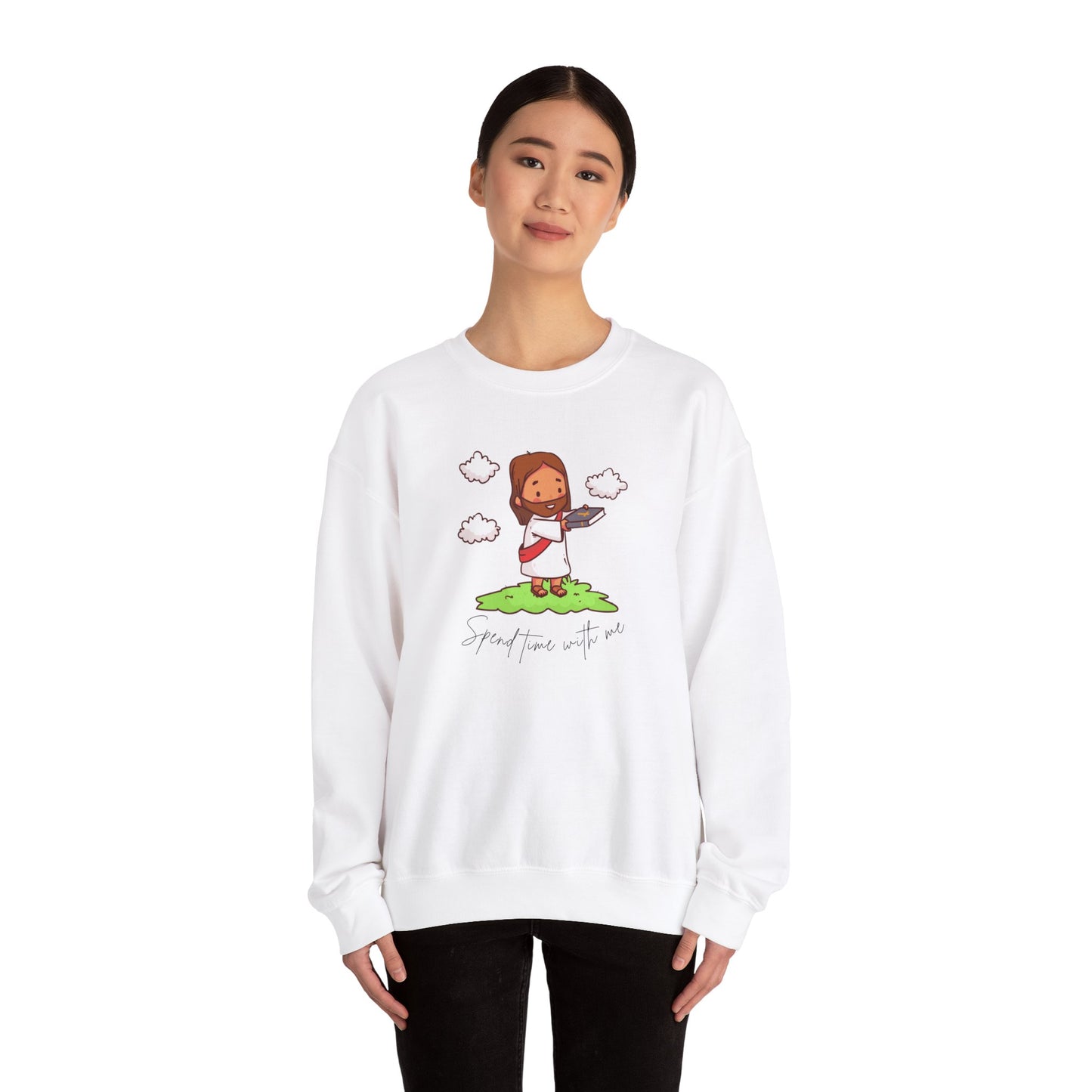 Spend Time With Me Crewneck