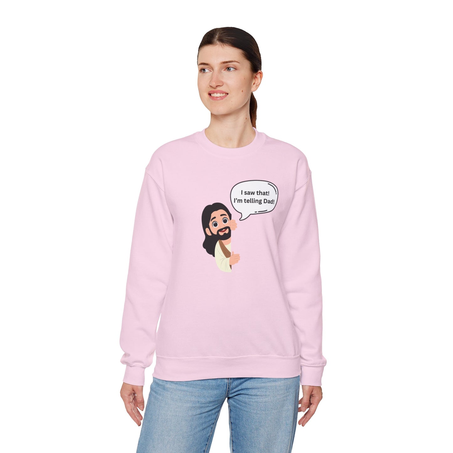 I saw that! Crewneck