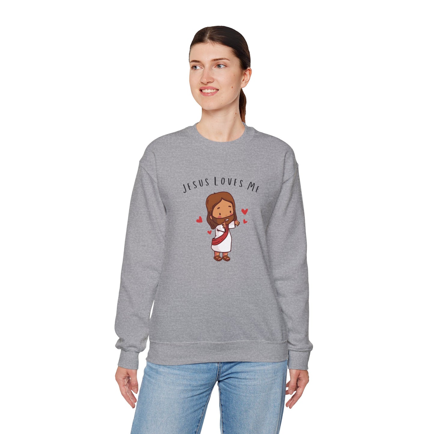Jesus Loves Me Crewneck