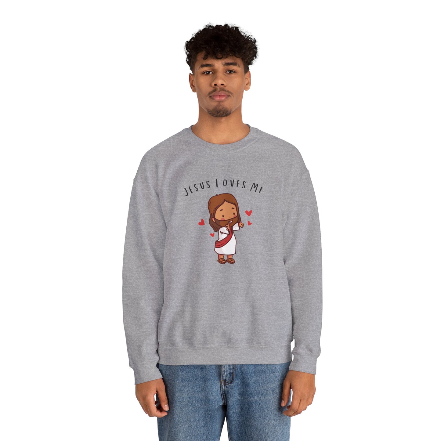 Jesus Loves Me Crewneck