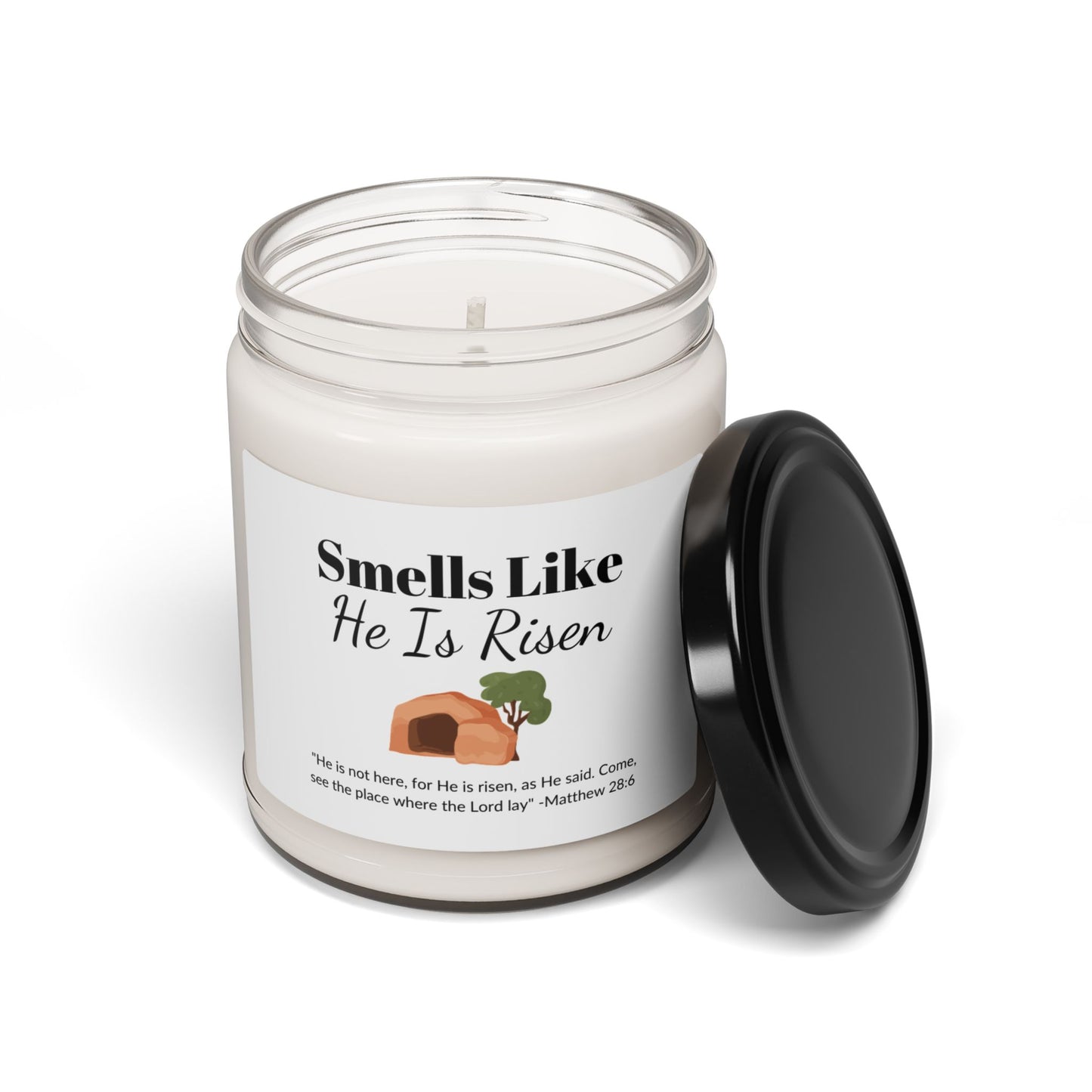 He Is Risen Candle