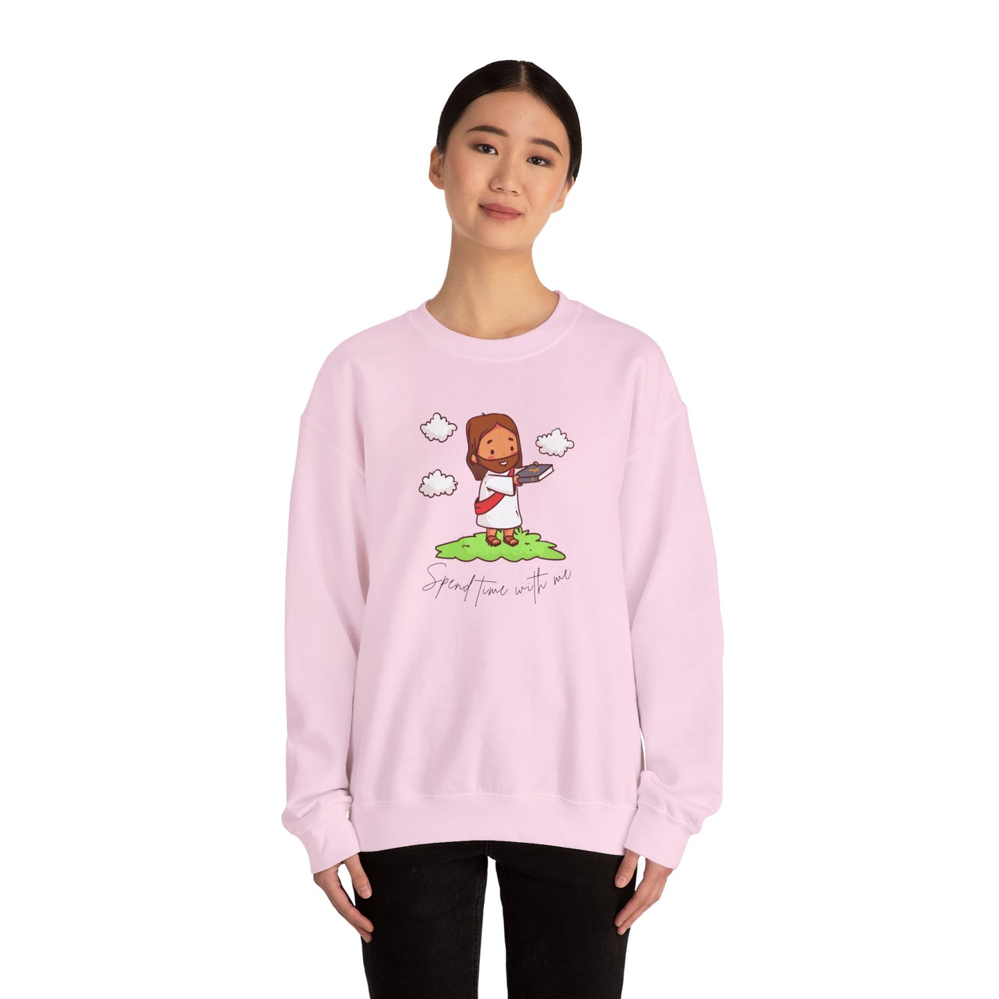 Spend Time With Me Crewneck