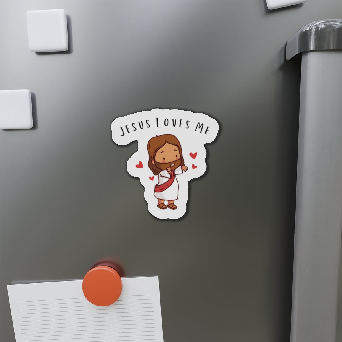 Jesus Loves Me Magnet