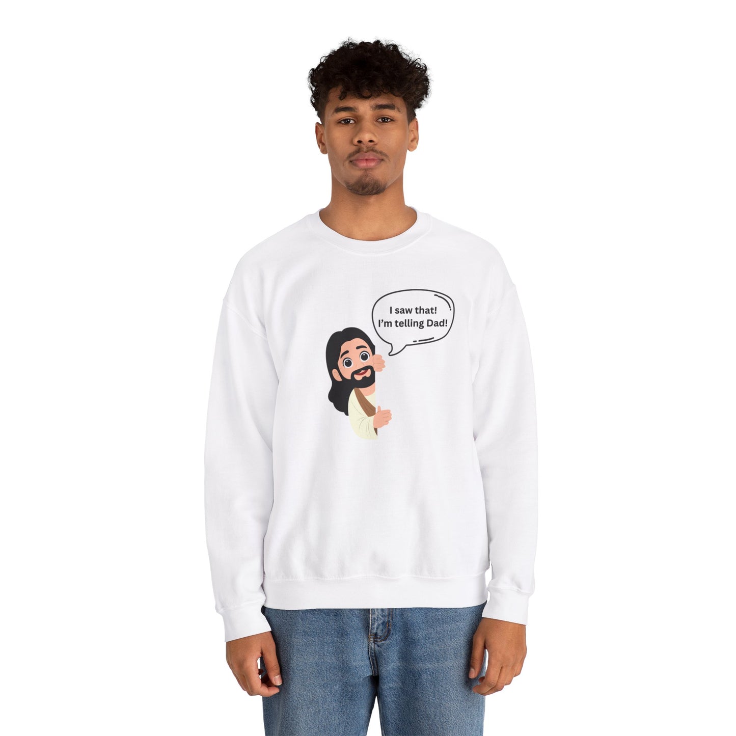 I saw that! Crewneck