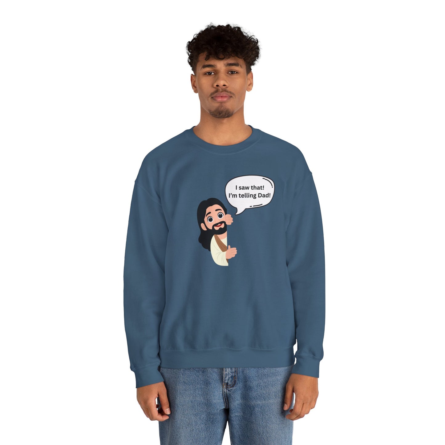 I saw that! Crewneck