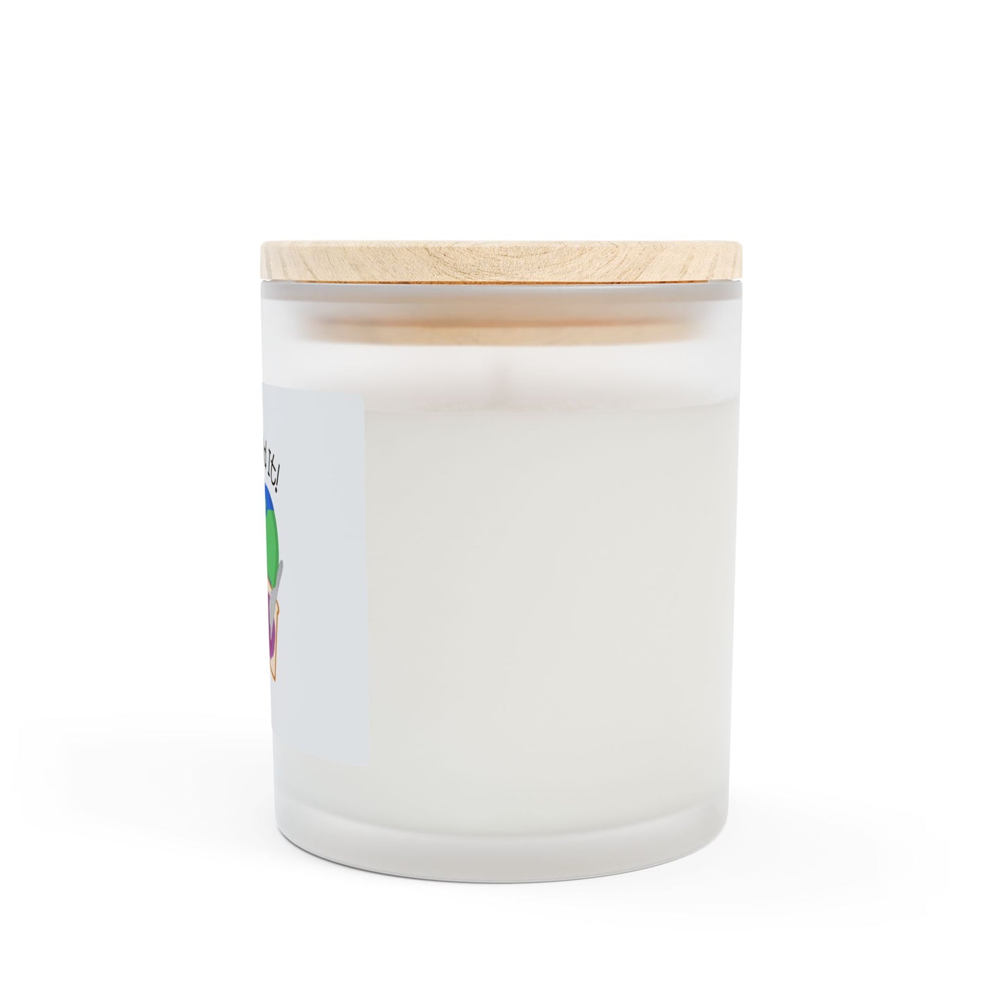 Go Spread It! Frosted Candle