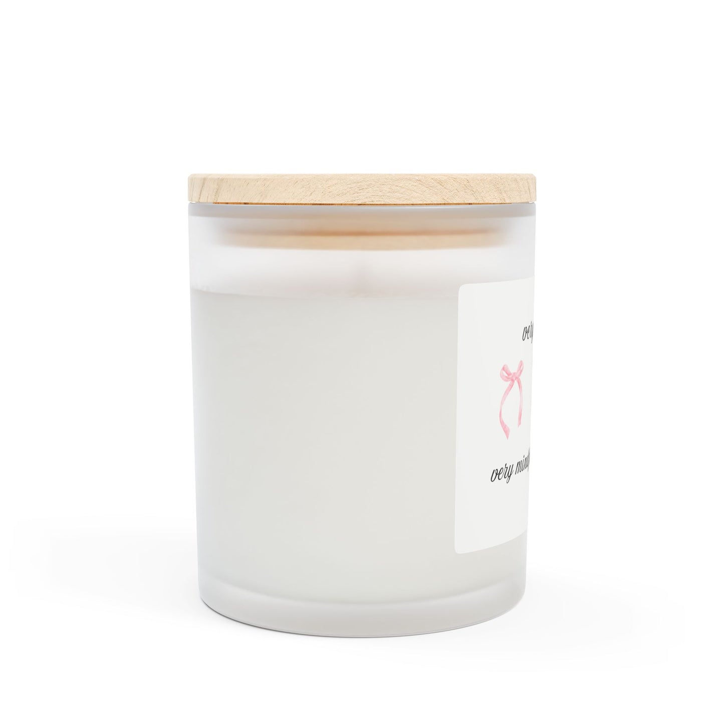 Very Demure Frosted Candle