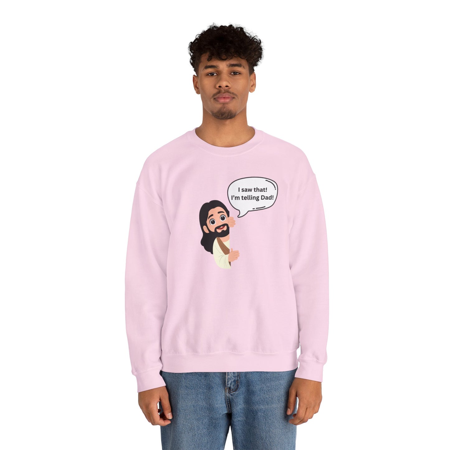 I saw that! Crewneck