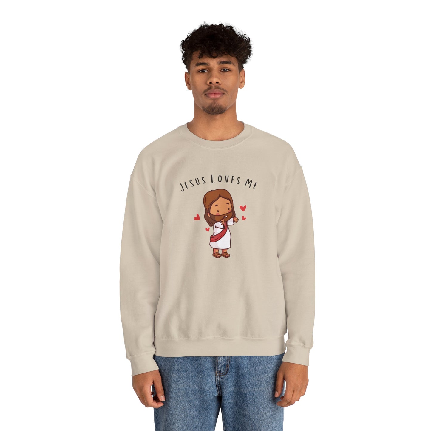 Jesus Loves Me Crewneck