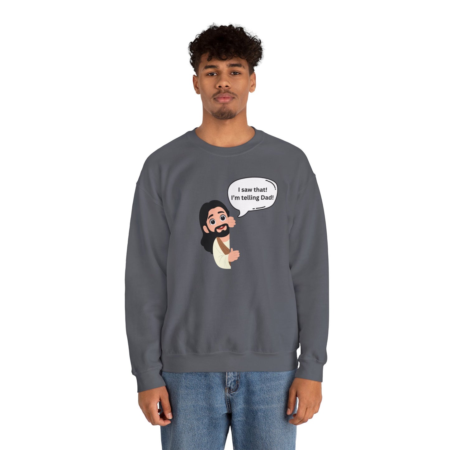 I saw that! Crewneck