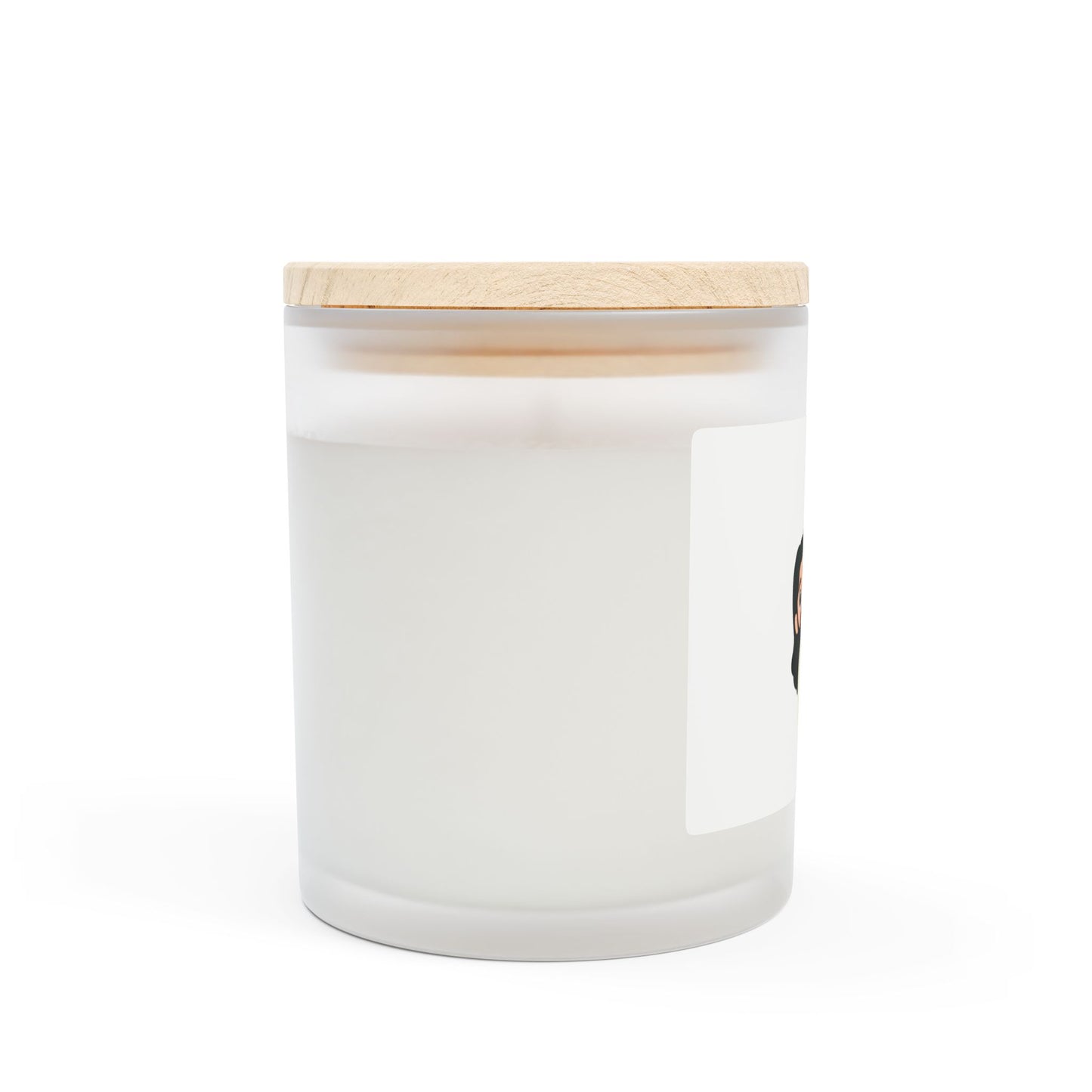 I saw That! Frosted Candle