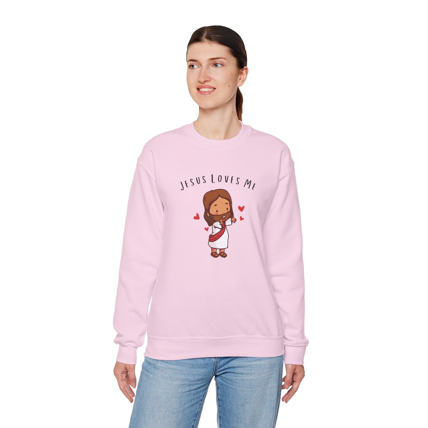 Jesus Loves Me Crewneck
