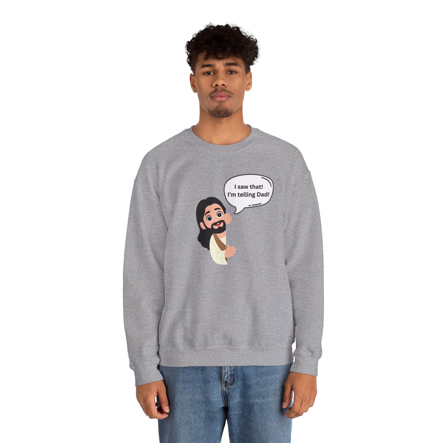 I saw that! Crewneck