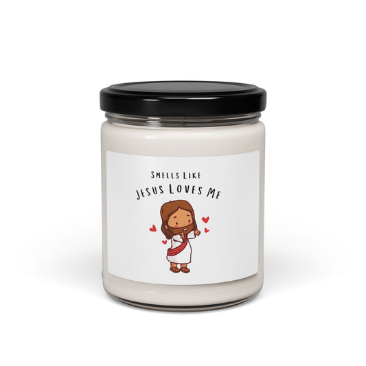 Jesus Loves Me Candle