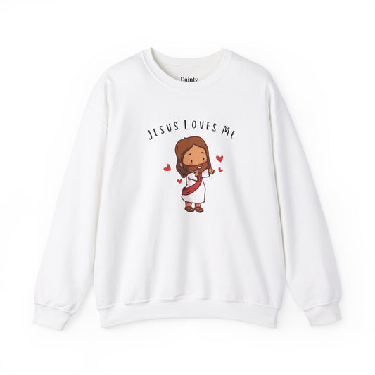 Jesus Loves Me Crewneck